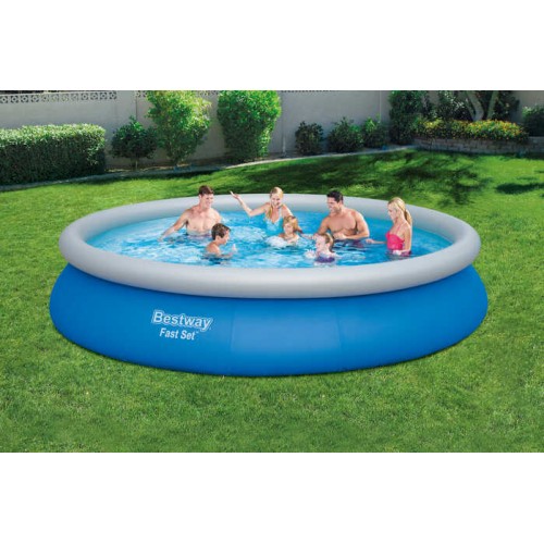Bestway Fast Set 57313 above ground pool Framed pool Round pool 15ft x 33 inch